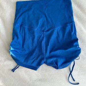 Blue aerie booty shorts
